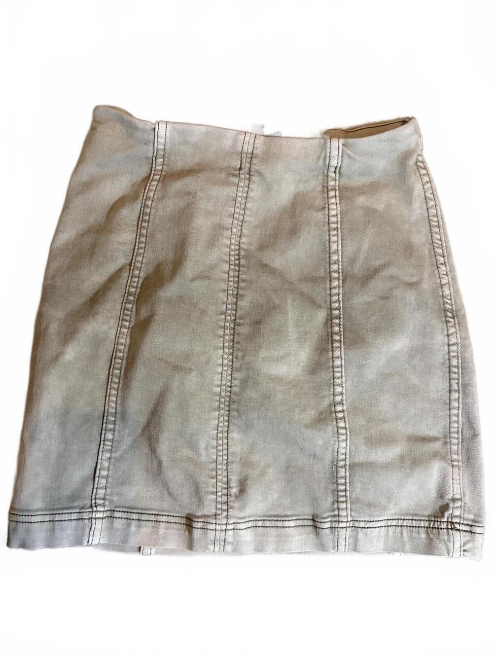 Free People Modern Femme denim mini skirt - Size 4